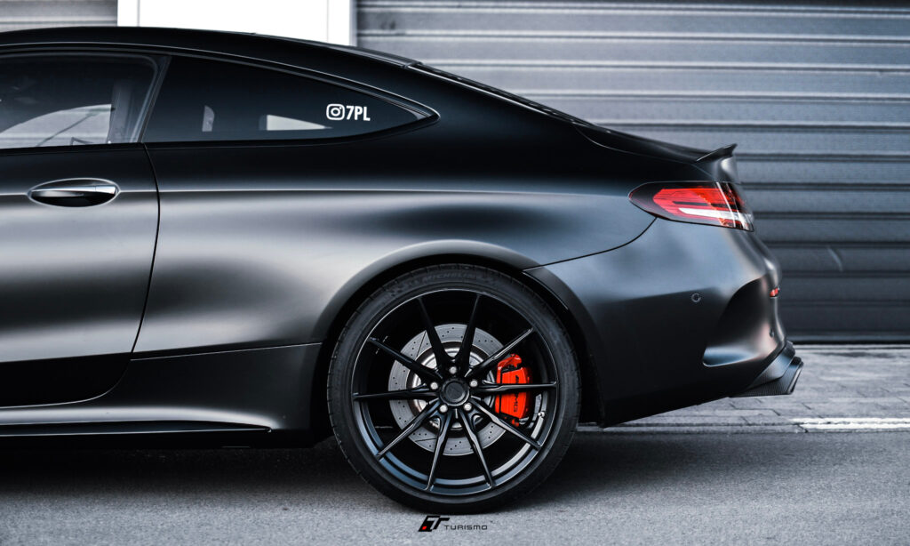 Mercedes-Benz C205 C63S AMG - Turismo Forged Wheels - C03 Satin Black