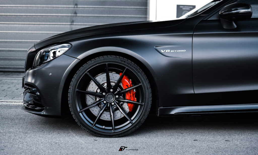 Mercedes-Benz C205 C63S AMG - Turismo Forged Wheels - C03 Satin Black