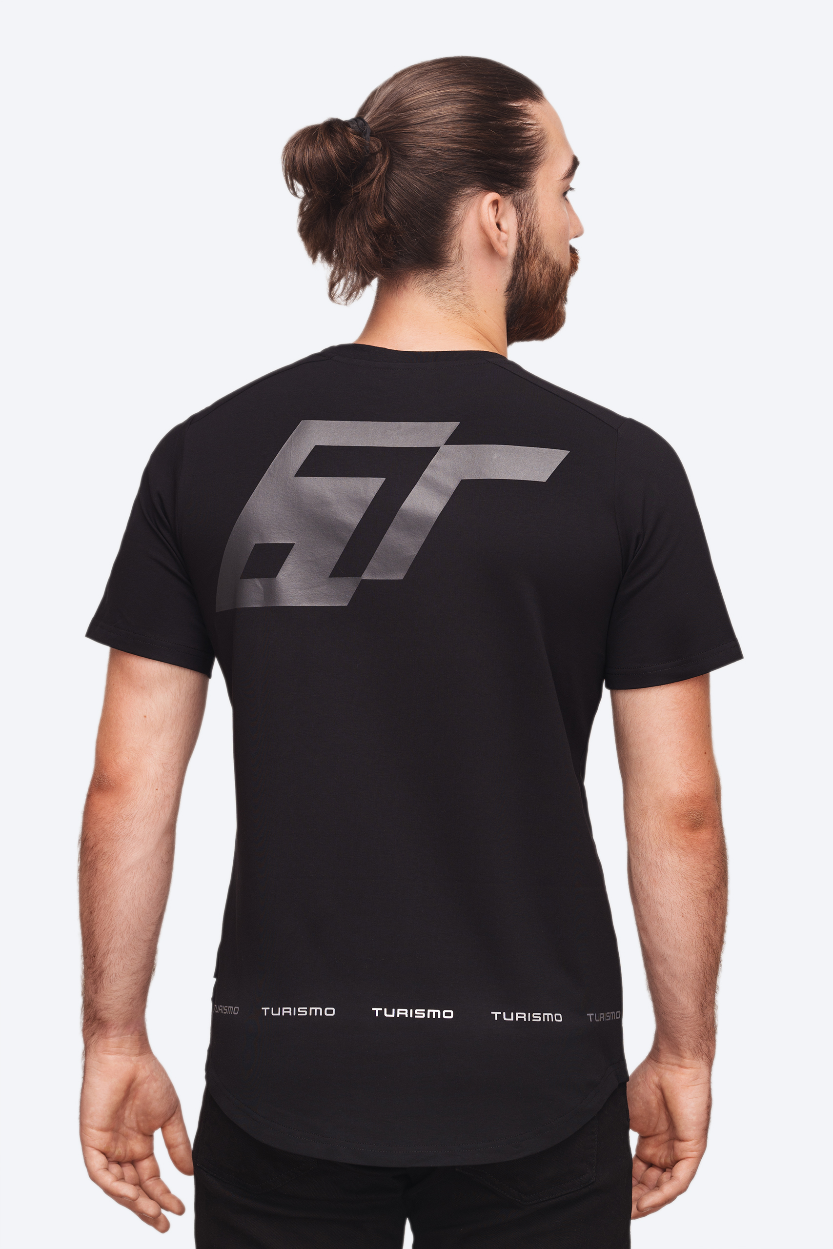 T-shirt Turismo Stripes V-neck