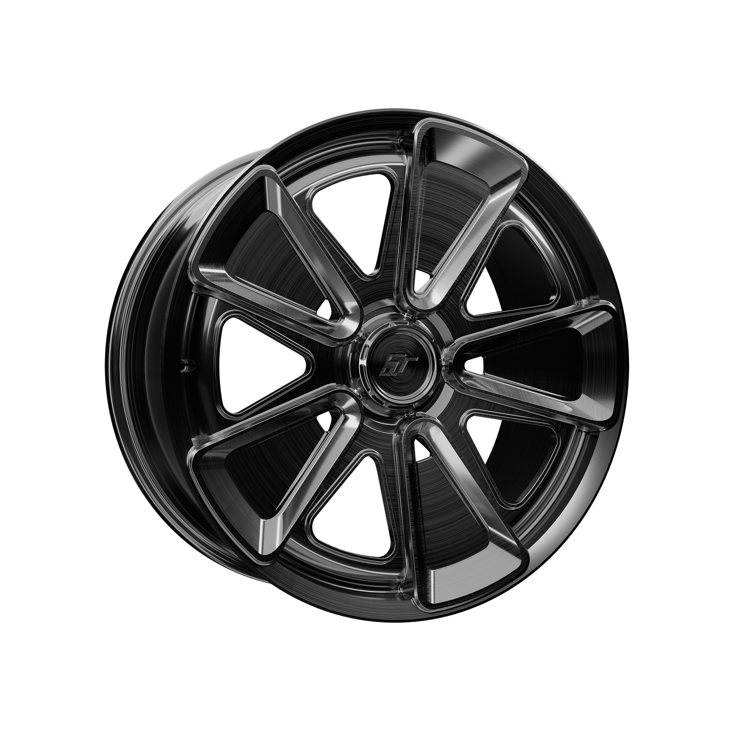 Turismo Forged Wheels - FUC03 Brushed Deep Black