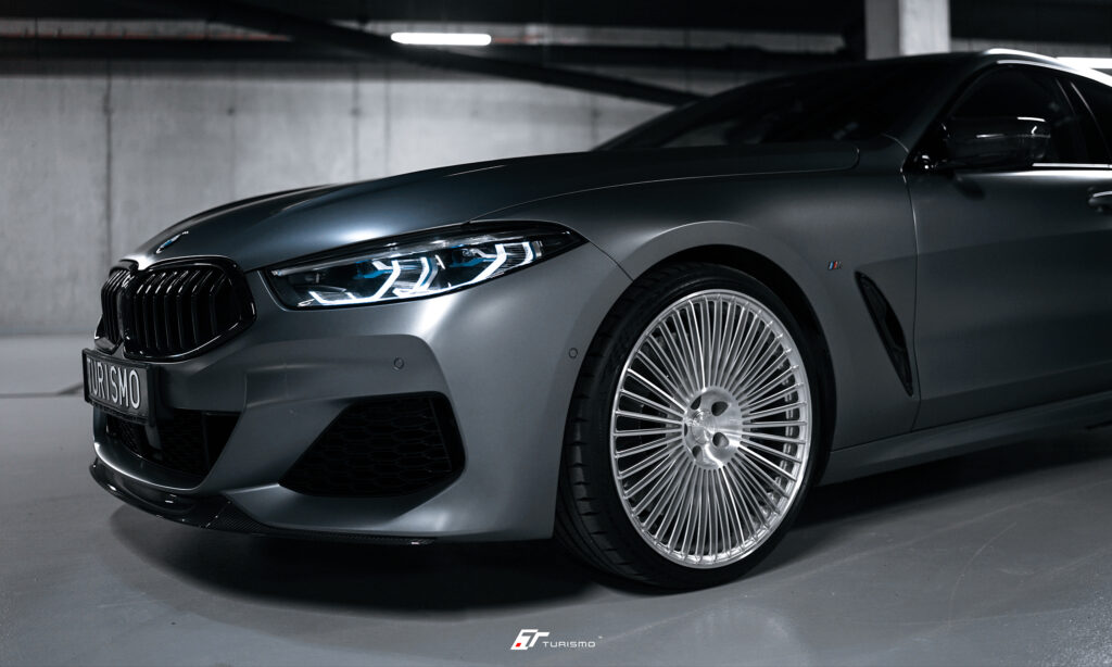 BMW M850i Gran Coupe G16 Turismo Forged Wheels C26 Hyper Silver / Brushed Face