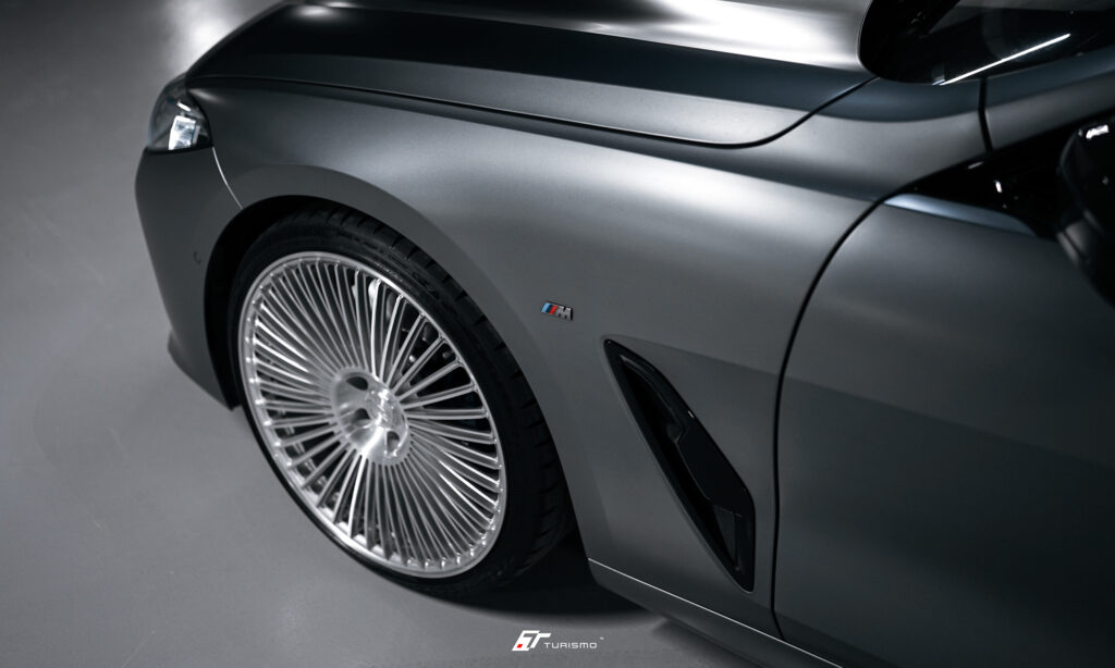 BMW M850i Gran Coupe G16 Turismo Forged Wheels C26 Hyper Silver / Brushed Face