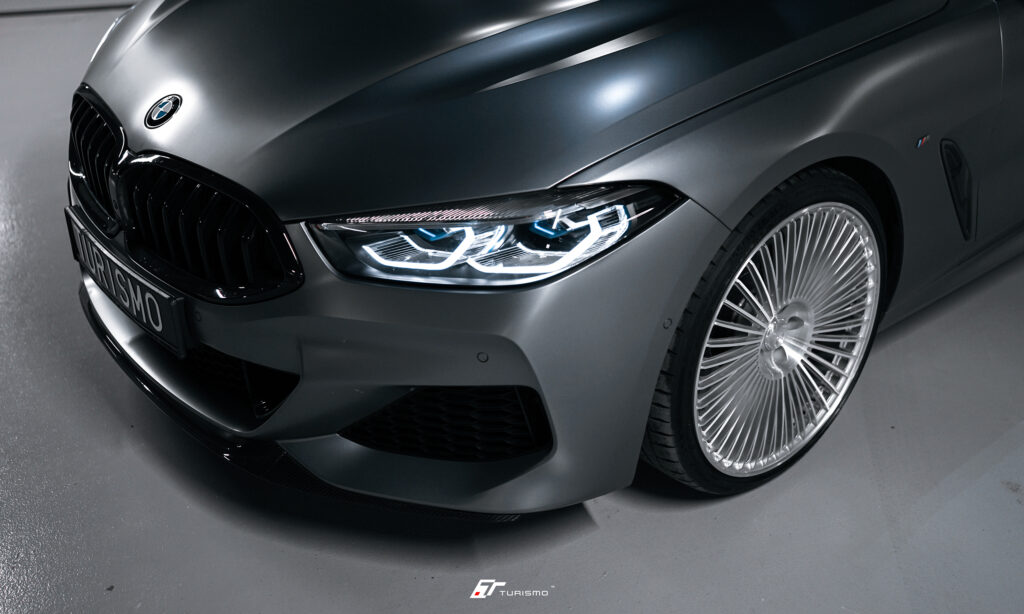 BMW M850i Gran Coupe G16 Turismo Forged Wheels C26 Hyper Silver / Brushed Face