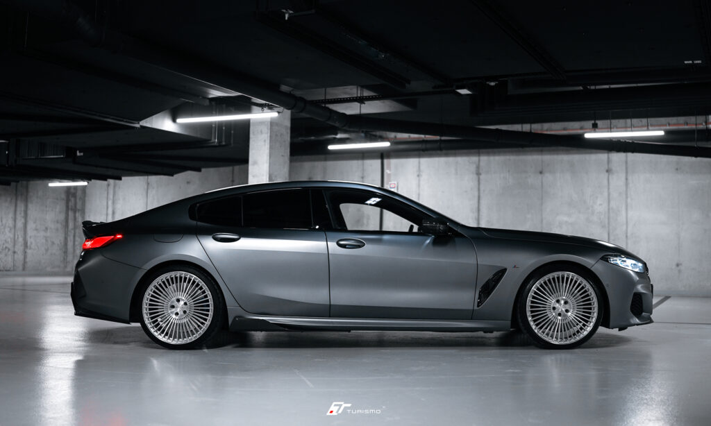 BMW M850i Gran Coupe G16 Turismo Forged Wheels C26 Hyper Silver / Brushed Face