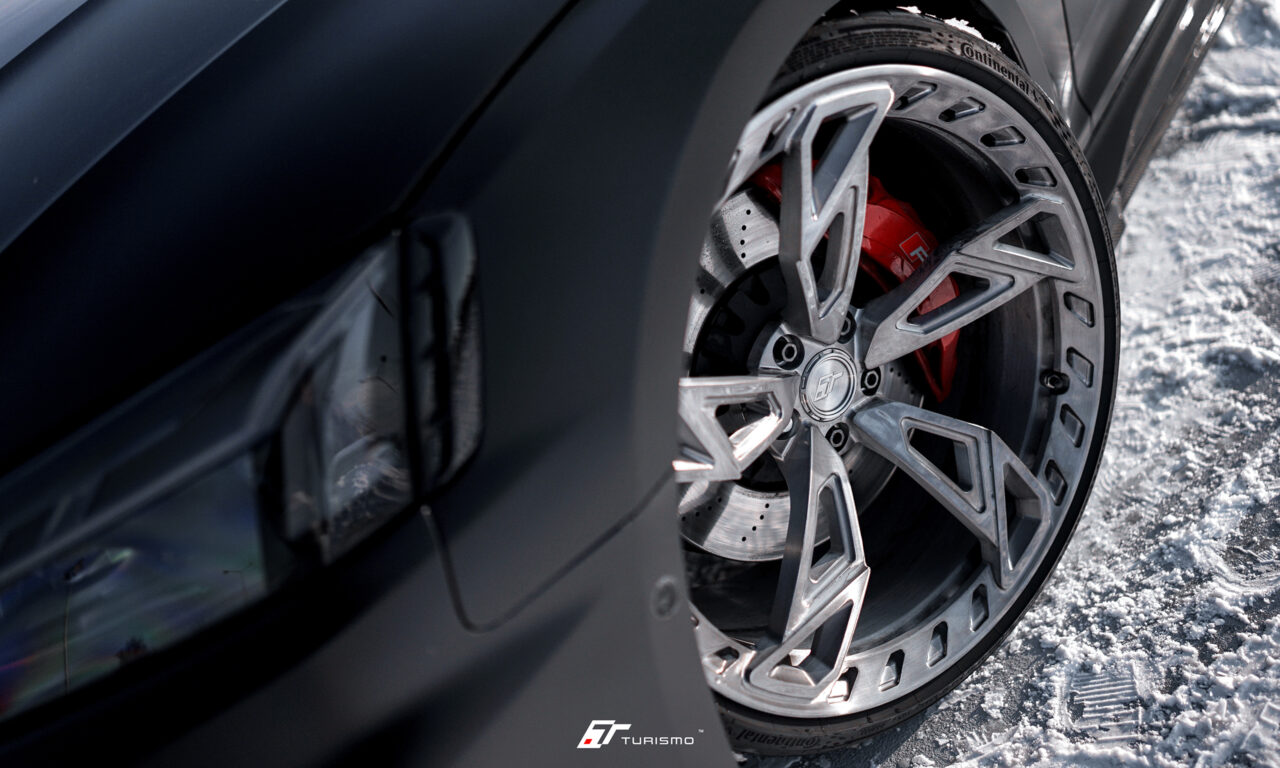 Audi RS5 8W Turismo Forged Wheels V05 Satin Brushed Black