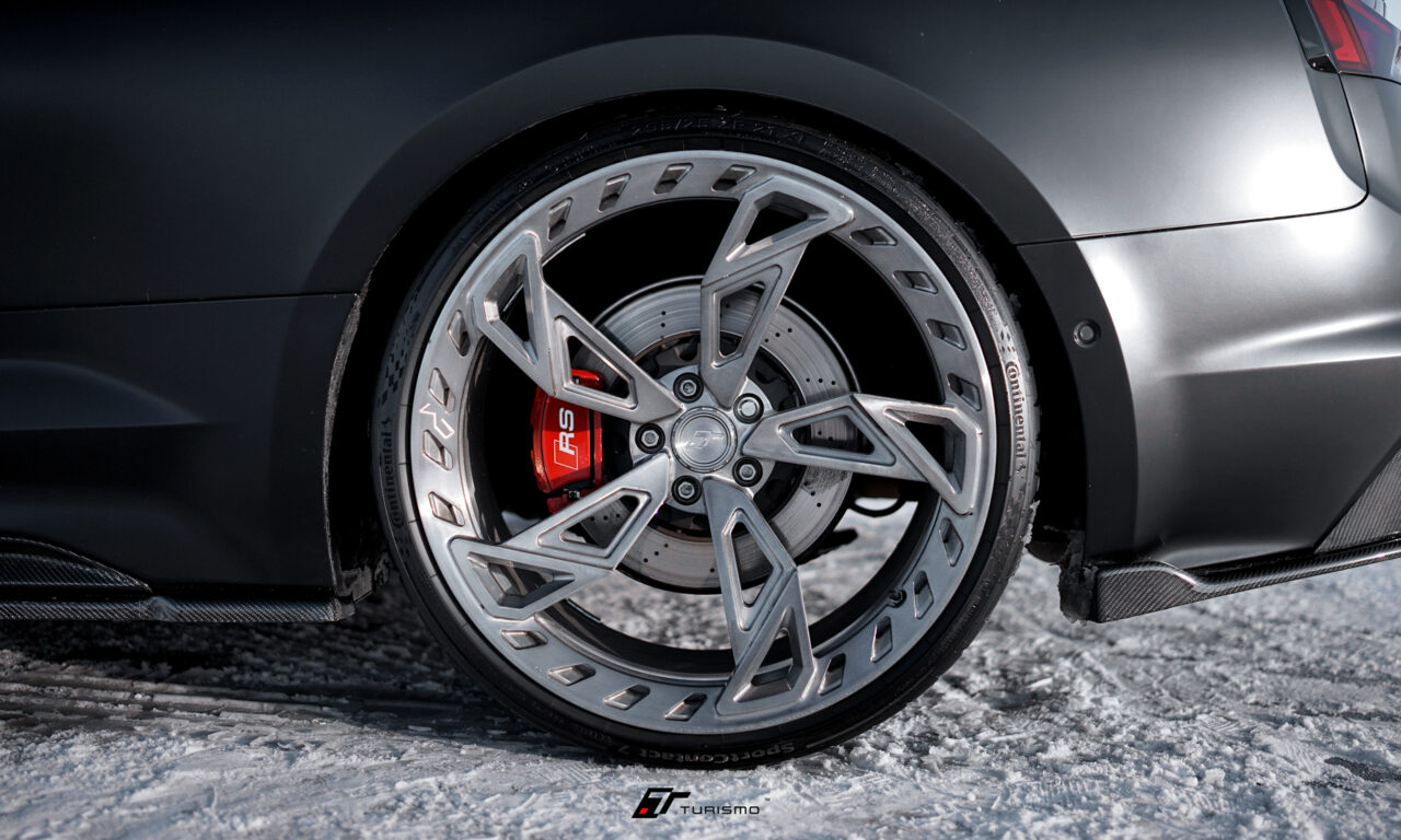 Audi RS5 8W Turismo Forged Wheels V05 Satin Brushed Black