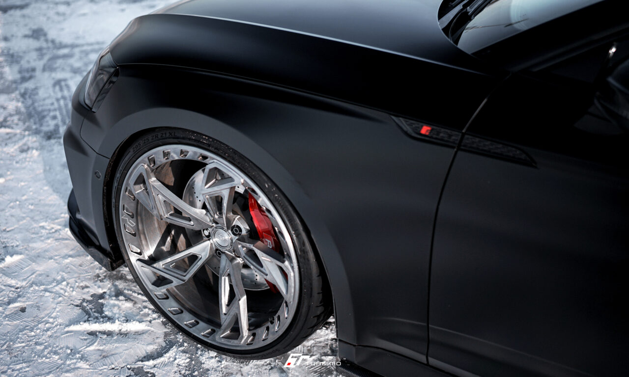 Audi RS5 8W Turismo Forged Wheels V05 Satin Brushed Black