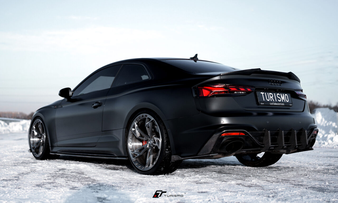 Audi RS5 8W Turismo Forged Wheels V05 Satin Brushed Black