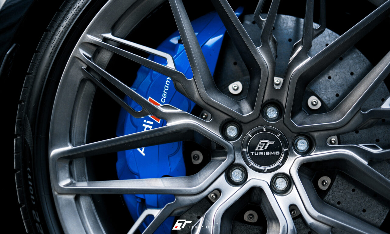 Audi RS7 C8 Turismo Forged Wheels SF01 Brushed Deep Black