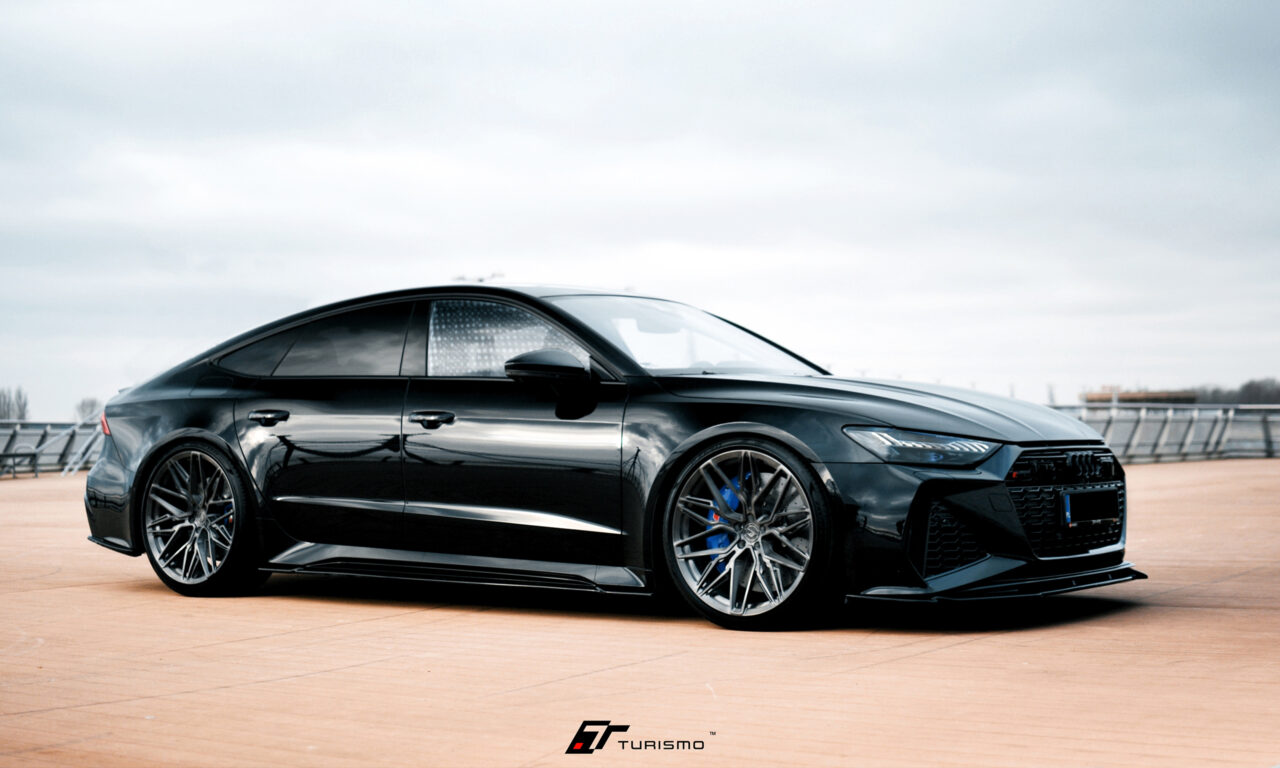 Audi RS7 C8 Turismo Forged Wheels SF01 Brushed Deep Black