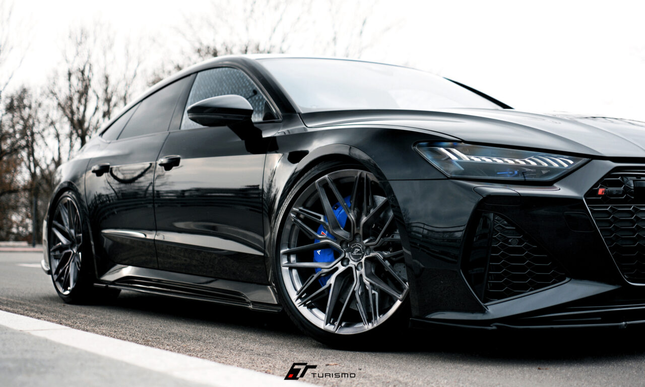 Audi RS7 C8 Turismo Forged Wheels SF01 Brushed Deep Black