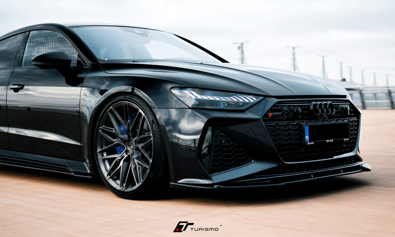 Audi RS7 C8 Turismo Forged Wheels SF01 Brushed Deep Black