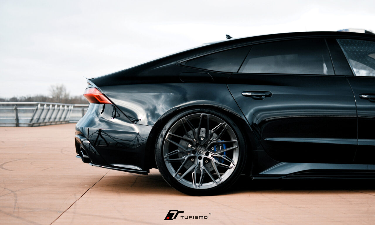 Audi RS7 C8 Turismo Forged Wheels SF01 Brushed Deep Black