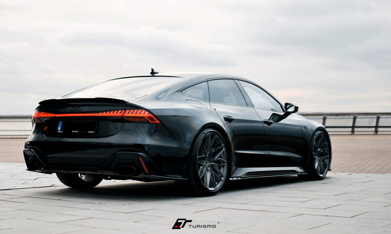Audi RS7 C8 Turismo Forged Wheels SF01 Brushed Deep Black