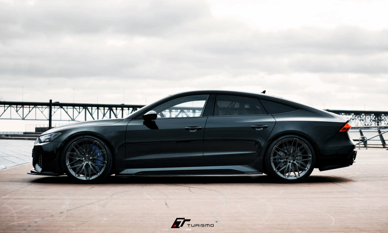 Audi RS7 C8 Turismo Forged Wheels SF01 Brushed Deep Black
