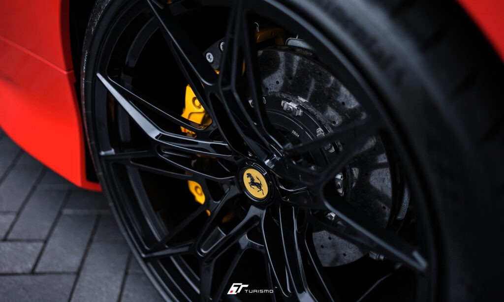 Ferrari F8 Turismo Forged Wheels C01 Gloss Black