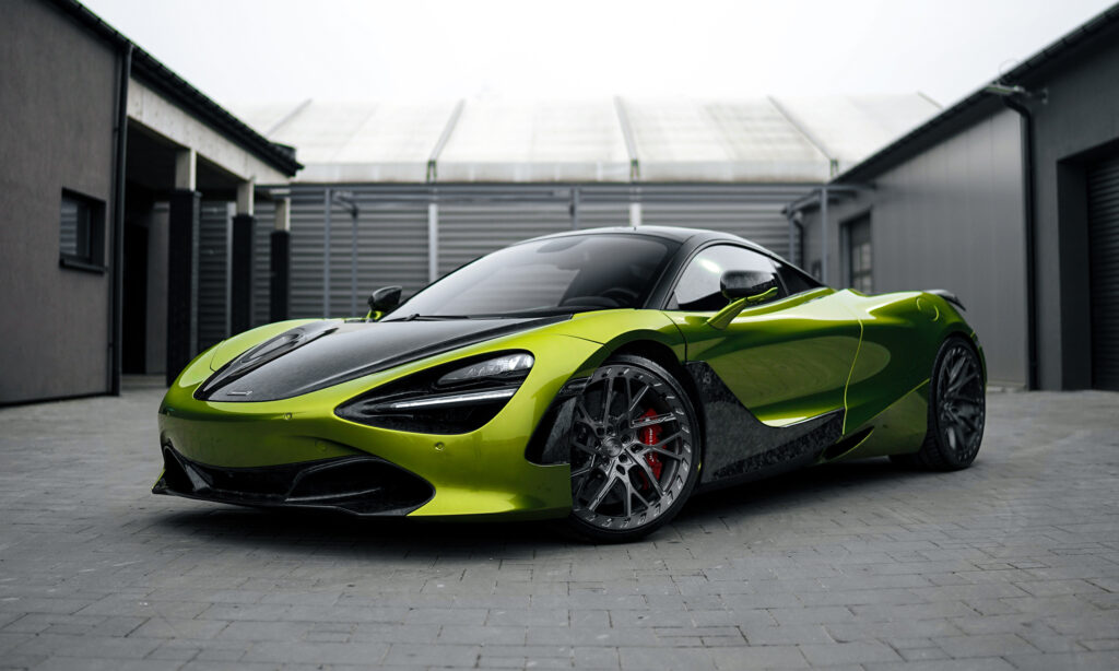 McLaren 720S Turismo Forged Wheels DVX-R Brushed Deep Black