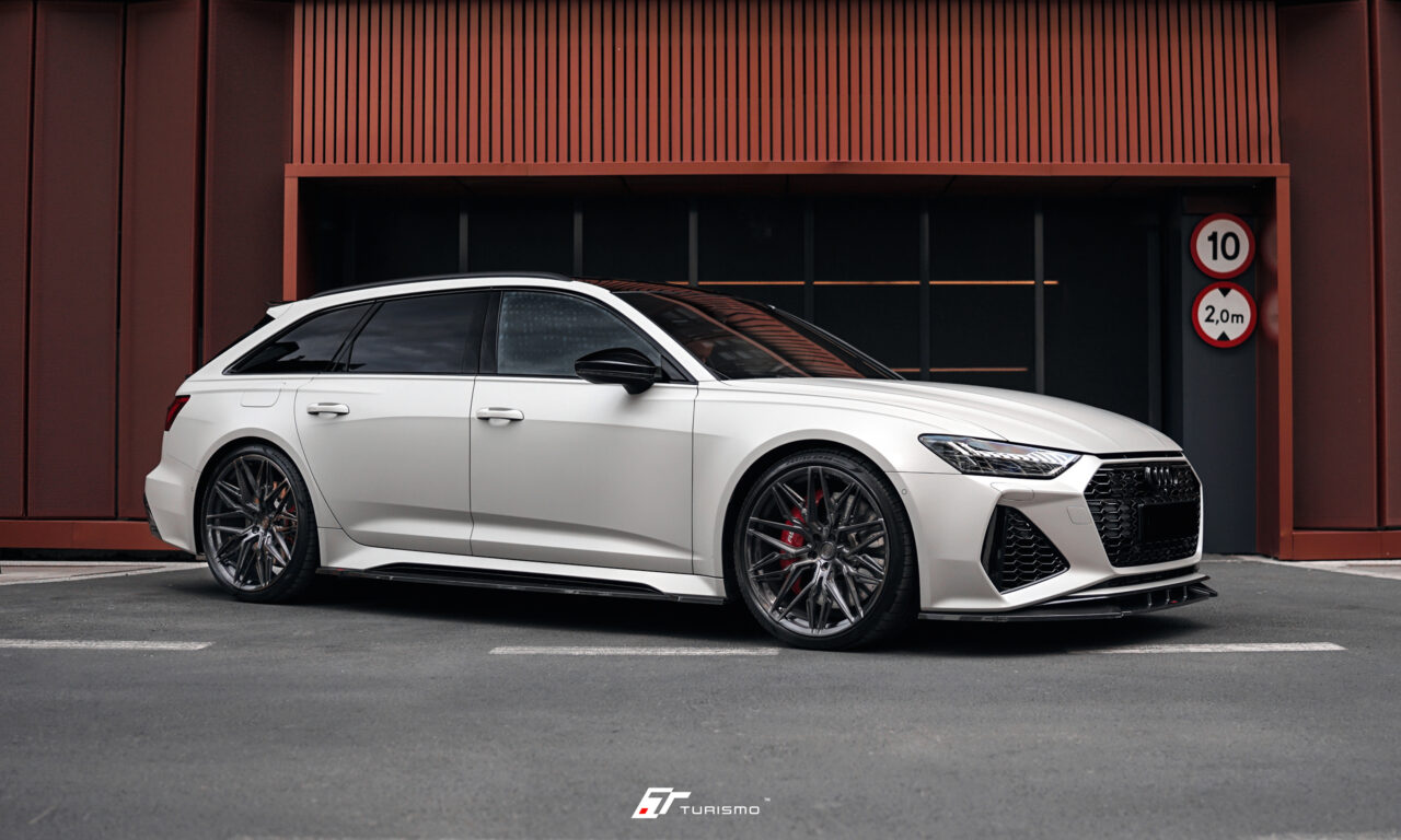 Audi RS6 (C8) Turismo Forged Wheels - SF01 Brushed Deep Black