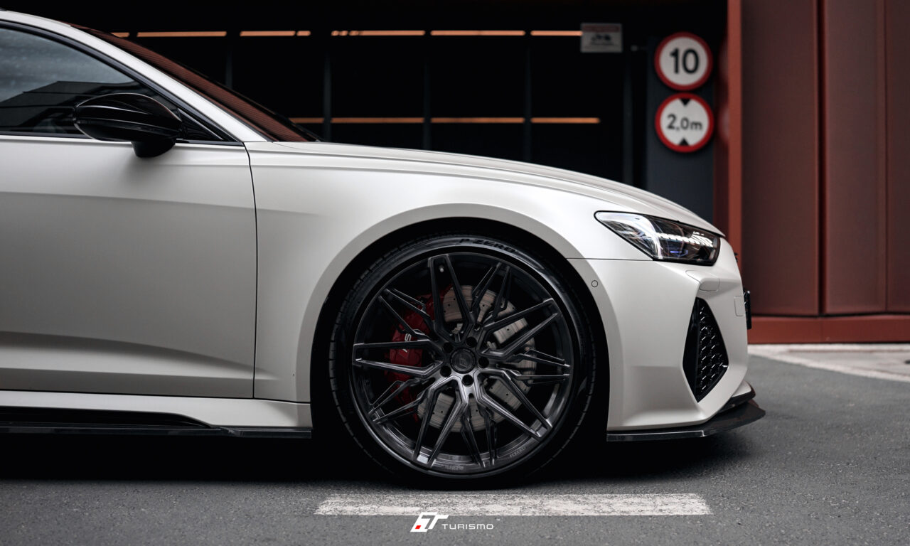 Audi RS6 (C8) Turismo Forged Wheels - SF01 Brushed Deep Black