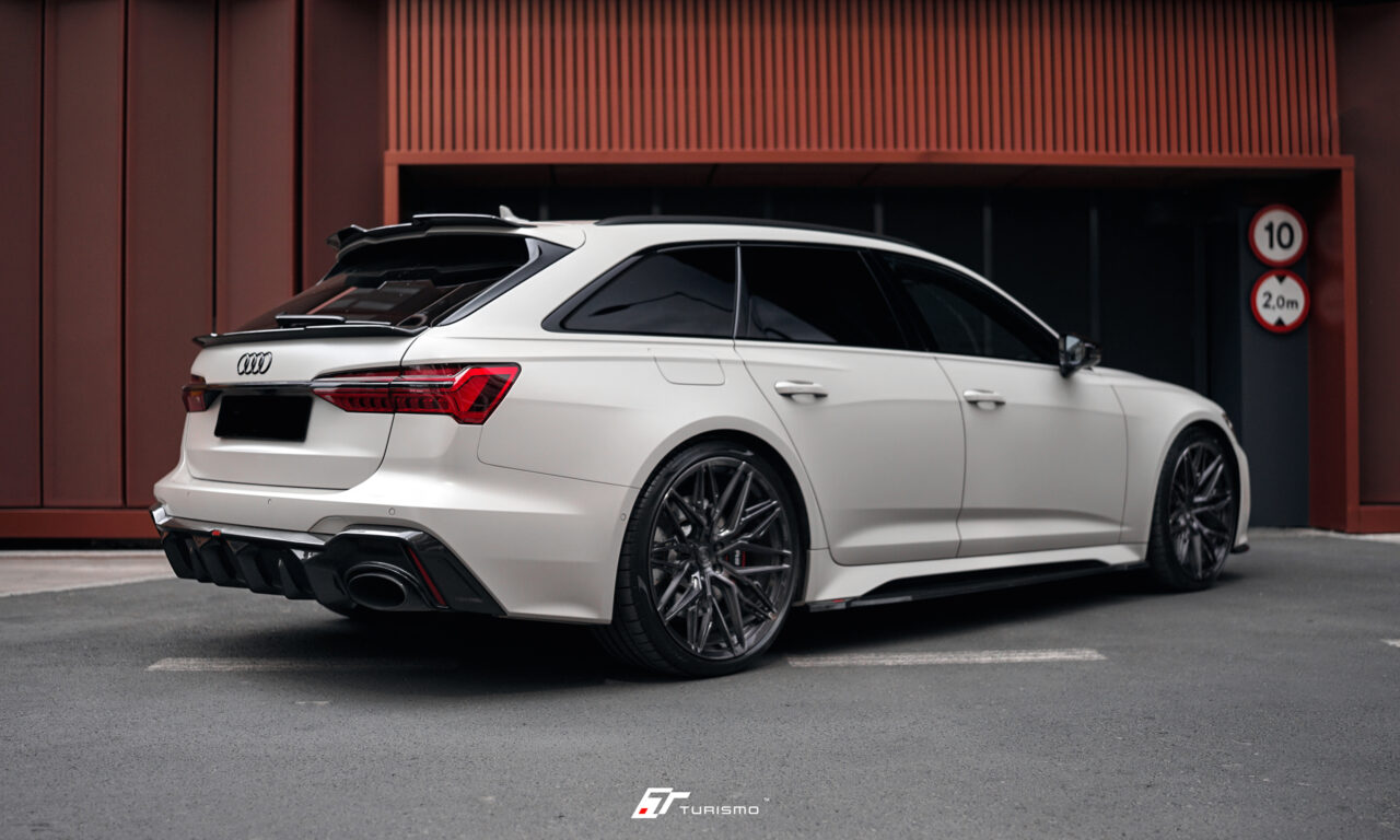 Audi RS6 (C8) Turismo Forged Wheels - SF01 Brushed Deep Black