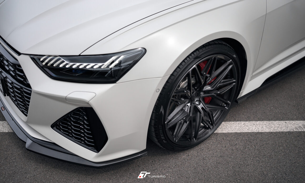 Audi RS6 (C8) Turismo Forged Wheels - SF01 Brushed Deep Black