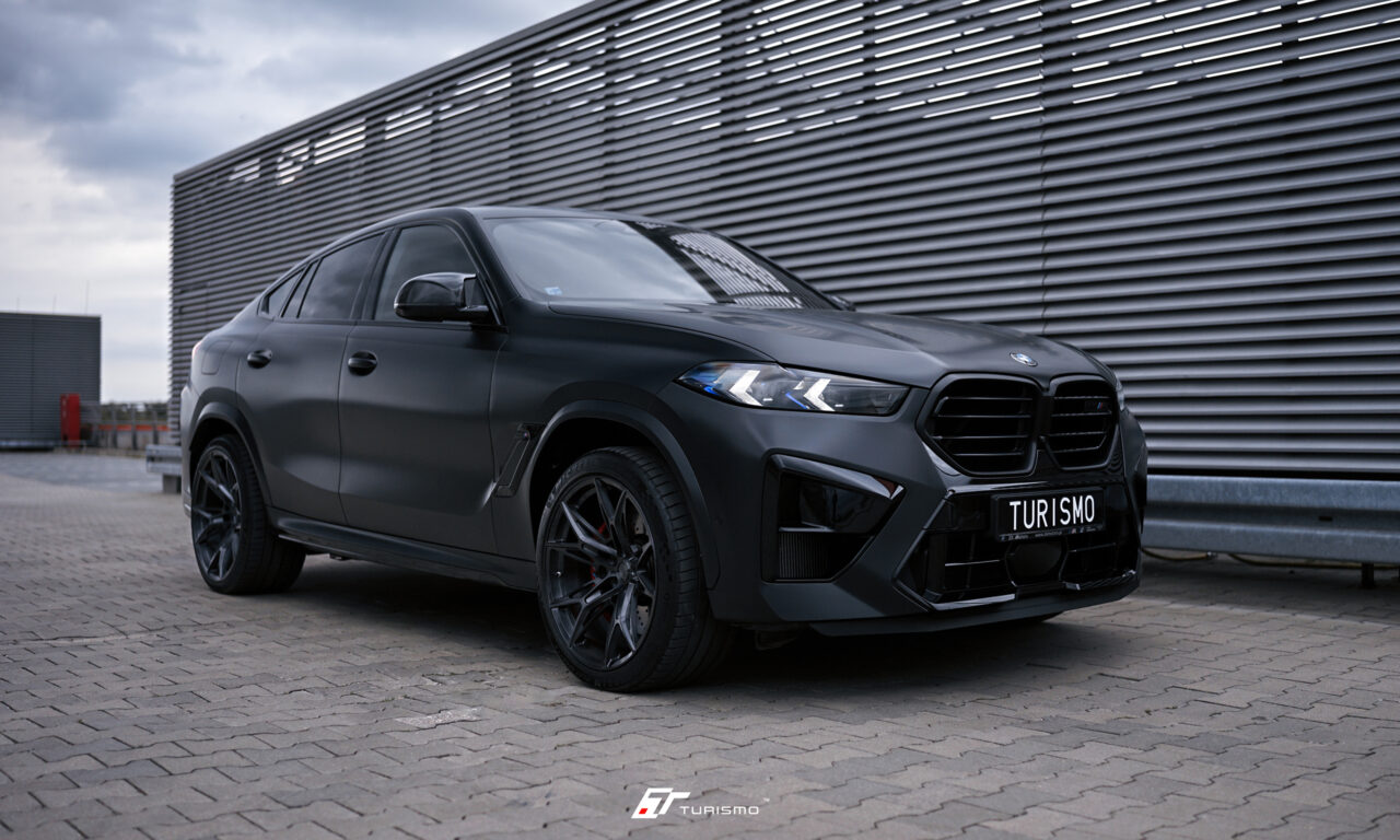 BMW X6M Turismo Forged Wheels - C01 Brushed Deep Black