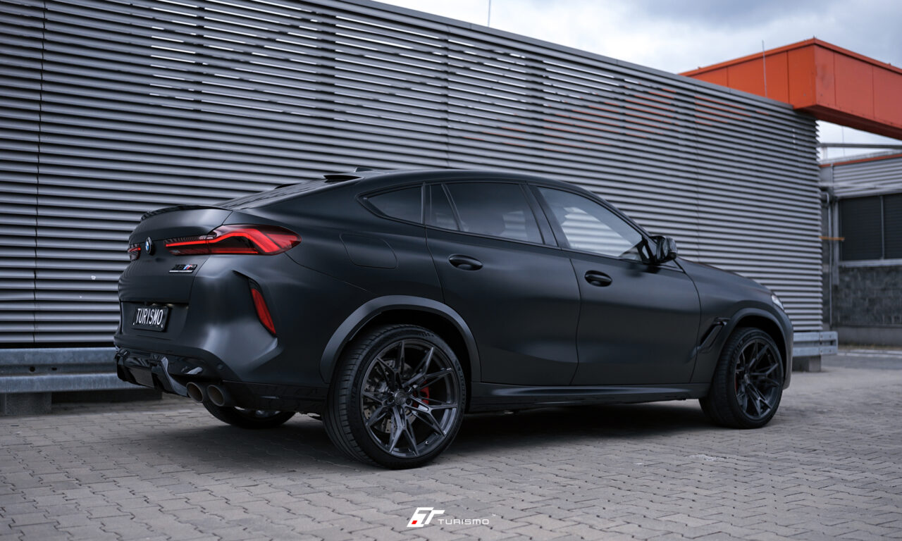 BMW X6M Turismo Forged Wheels - C01 Brushed Deep Black