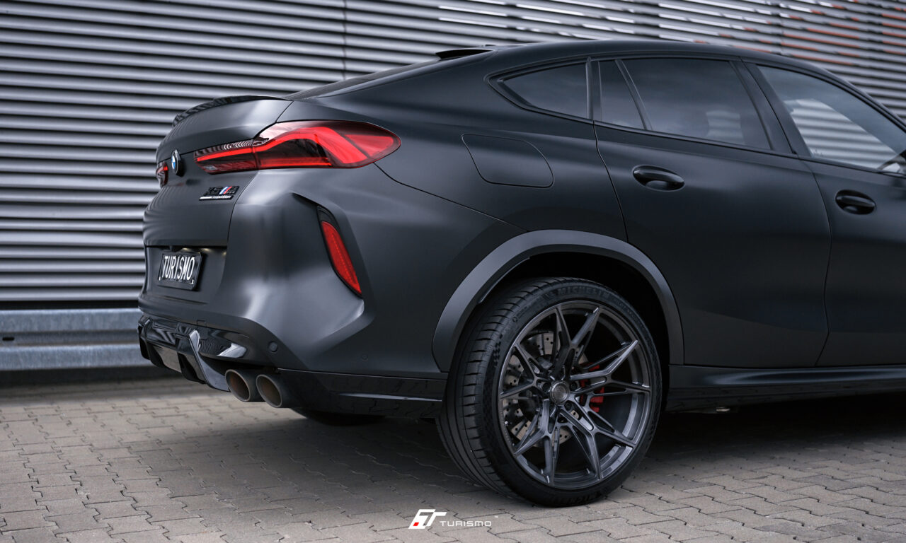 BMW X6M Turismo Forged Wheels - C01 Brushed Deep Black