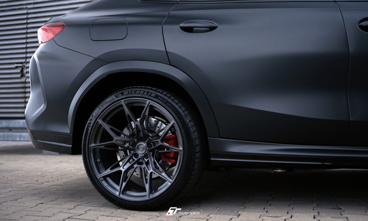 BMW X6M Turismo Forged Wheels - C01 Brushed Deep Black
