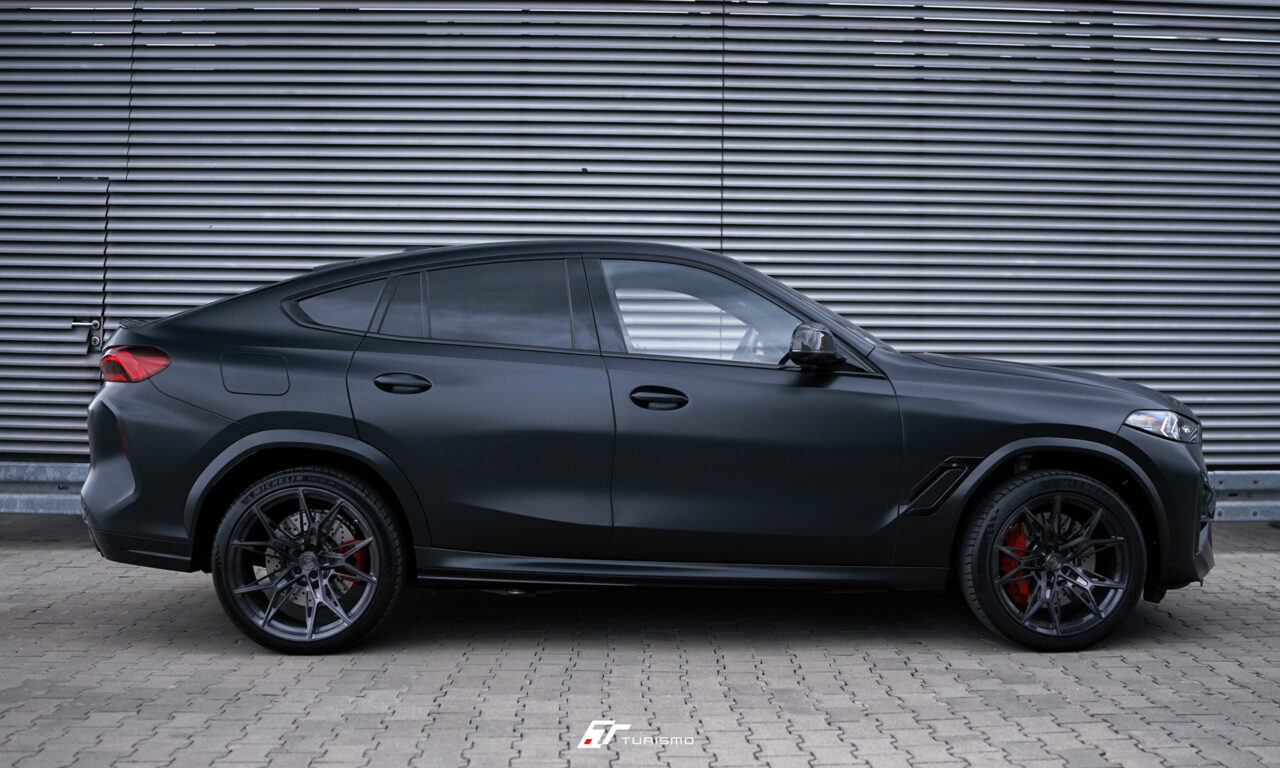 BMW X6M Turismo Forged Wheels - C01 Brushed Deep Black