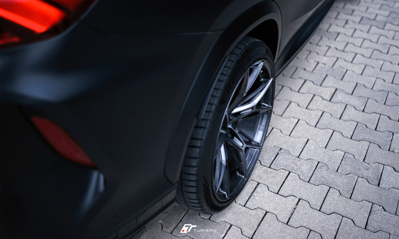 BMW X6M Turismo Forged Wheels - C01 Brushed Deep Black