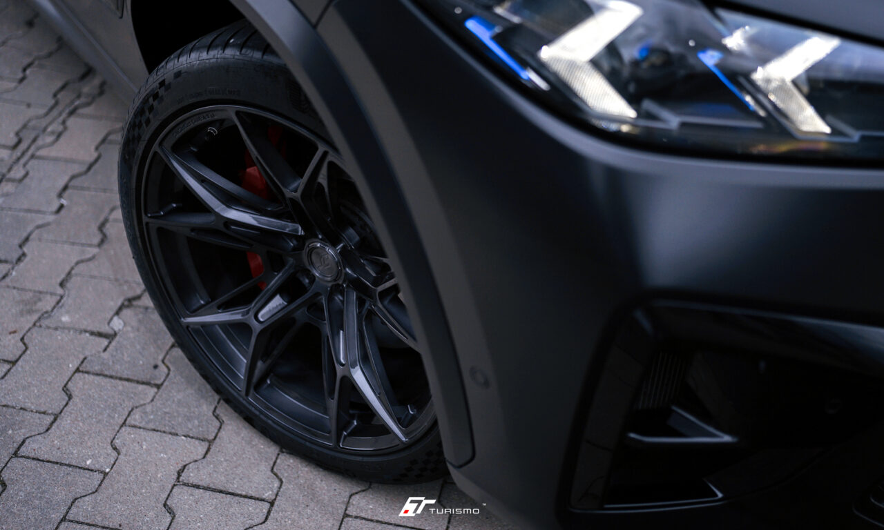 BMW X6M Turismo Forged Wheels - C01 Brushed Deep Black