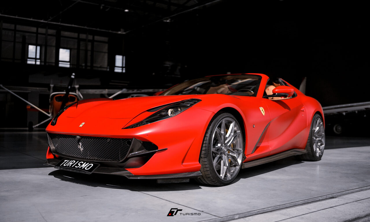 Ferrari 812 GTS Turismo Forged Wheels - C01 Brushed Silver