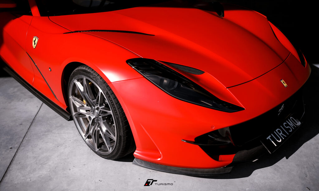 Ferrari 812 GTS Turismo Forged Wheels - C01 Brushed Silver