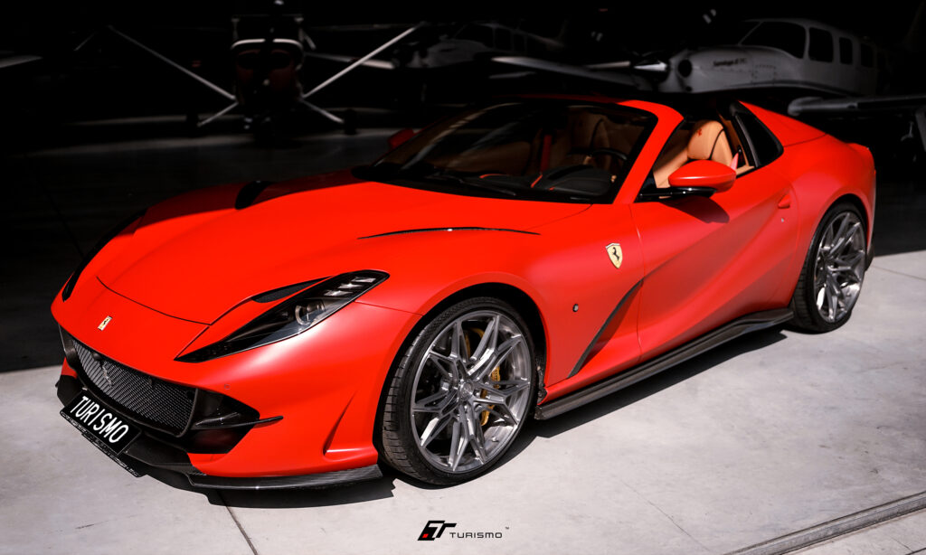 Ferrari 812 GTS Turismo Forged Wheels - C01 Brushed Silver