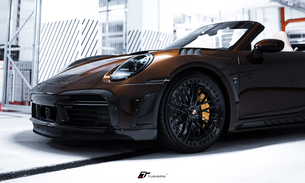Porsche 911 992 Topcar Stinger - Turismo Forged Wheels C22-R Gloss Black
