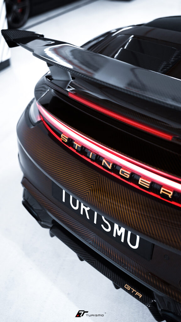 Porsche 911 992 Topcar Stinger - Turismo Forged Wheels C22-R Gloss Black