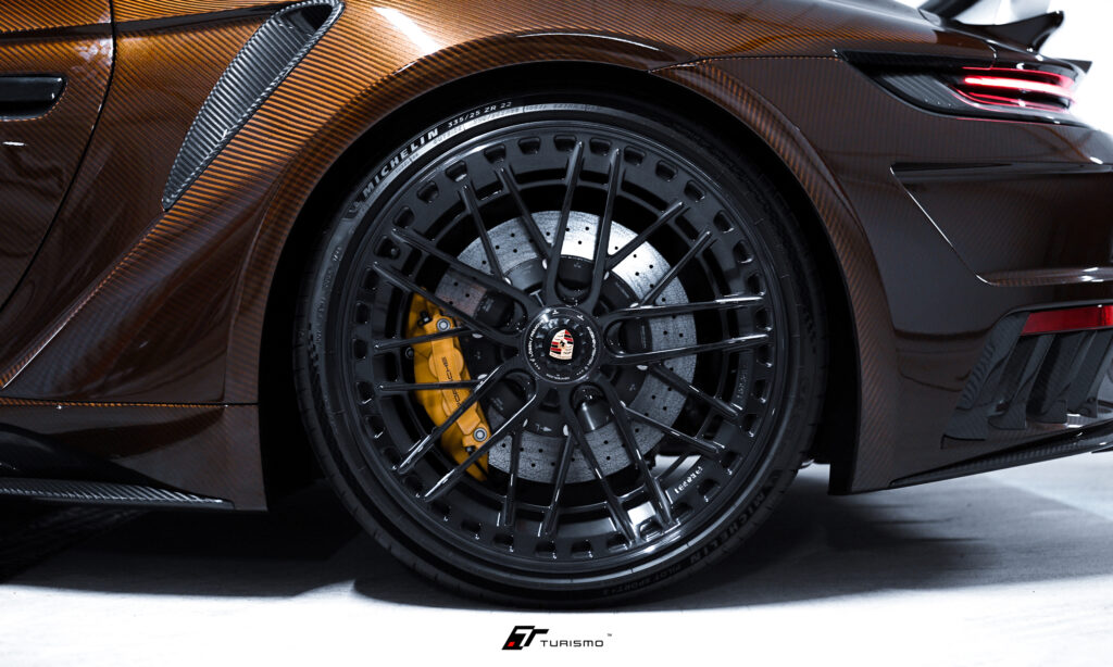 Porsche 911 992 Topcar Stinger - Turismo Forged Wheels C22-R Gloss Black