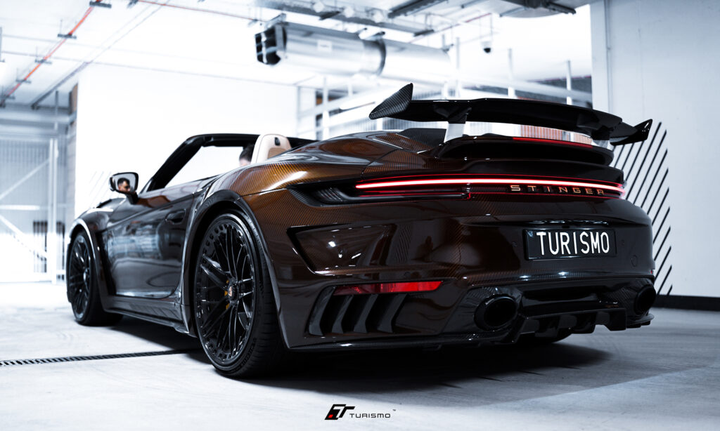 Porsche 911 992 Topcar Stinger - Turismo Forged Wheels C22-R Gloss Black