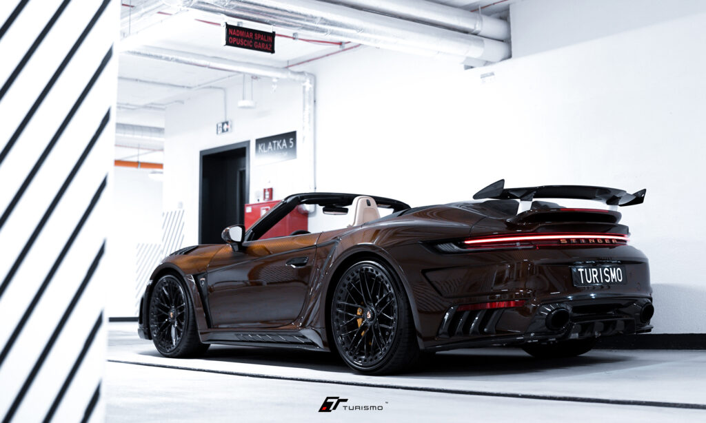 Porsche 911 992 Topcar Stinger - Turismo Forged Wheels C22-R Gloss Black