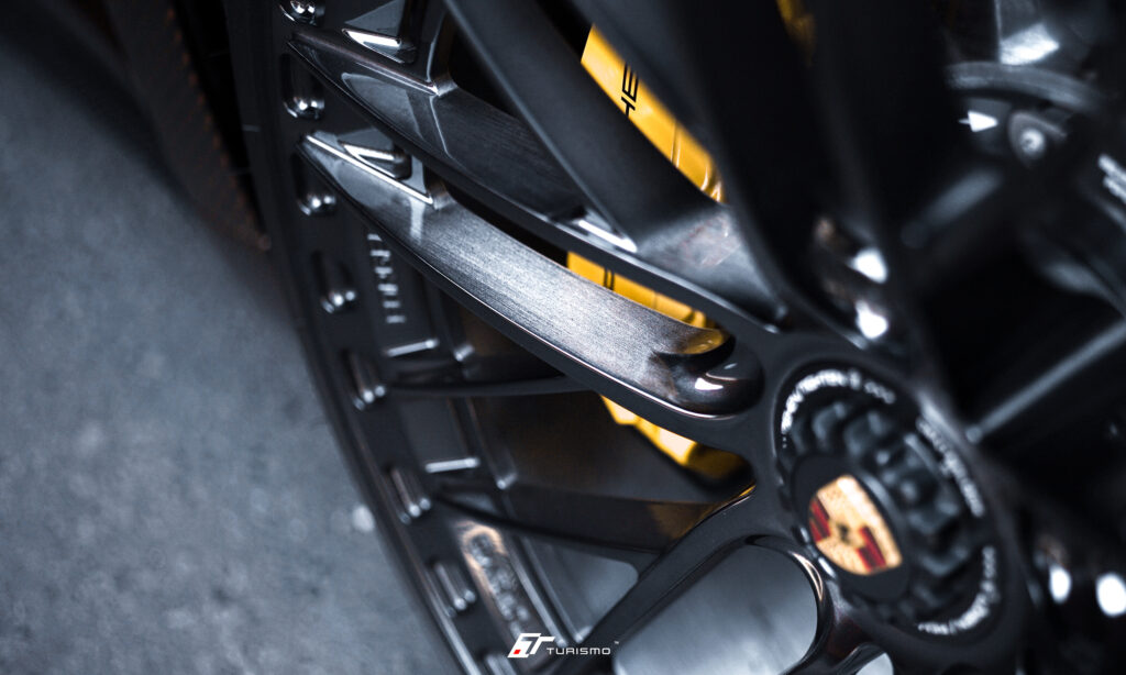 Porsche 911 992 Topcar Stinger - Turismo Forged Wheels C22-R Gloss Black