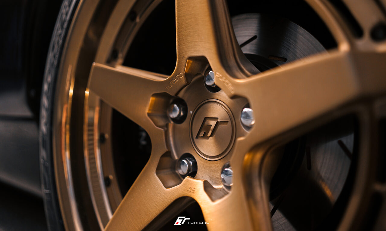 Acura NSX Turismo Forged Wheels - ST03 Brushed Bronze / Gloss Bronze