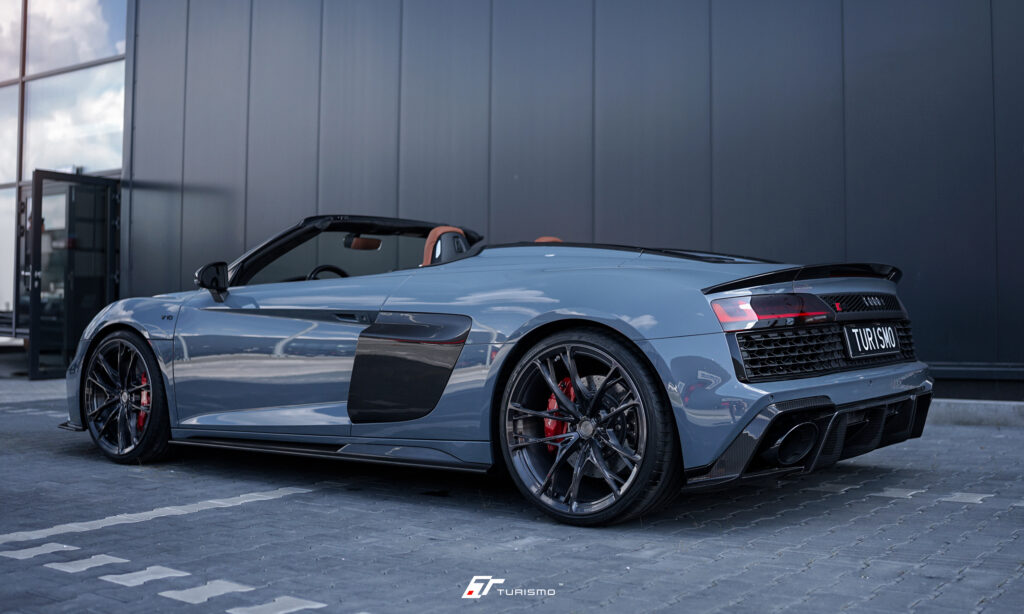 Audi R8 2gen Spyder Turismo Forged Wheels - C19 Brushed Deep Black