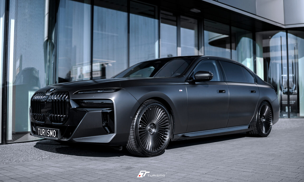 BMW 7 G70 Turismo Forged Wheels - C26 Brushed Deep Black