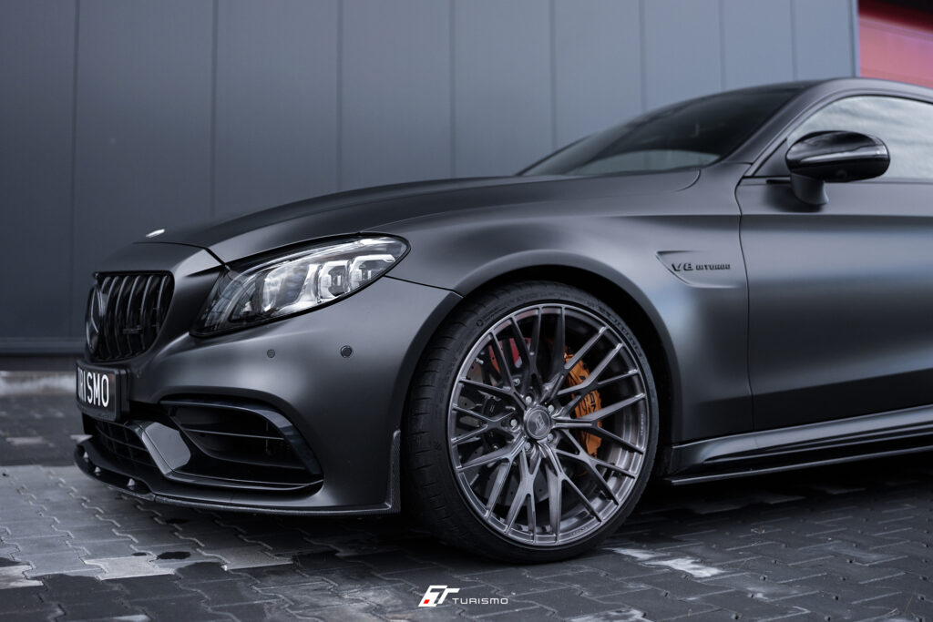 Mercedes-Benz C C205 C63s AMG (TF02) Turismo Forged Wheels - Brushed Deep Black