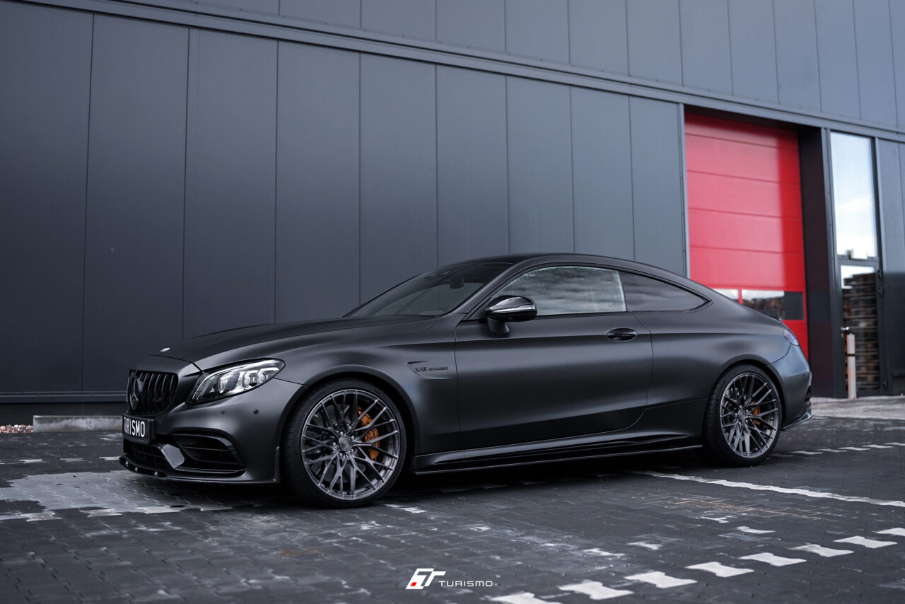 Mercedes-Benz C C205 C63s AMG (TF02) Turismo Forged Wheels - Brushed Deep Black