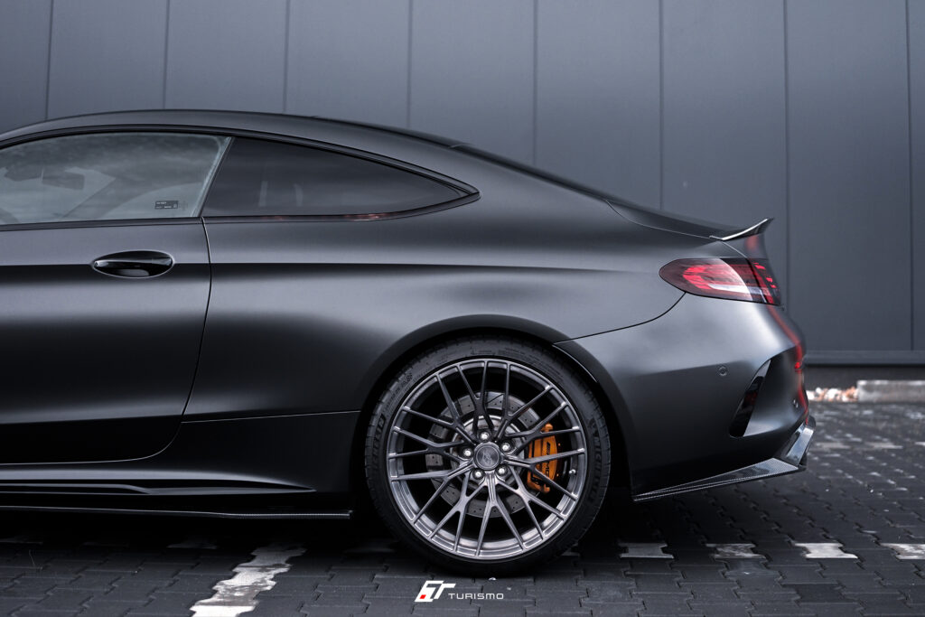 Mercedes-Benz C C205 C63s AMG (TF02) Turismo Forged Wheels - Brushed Deep Black