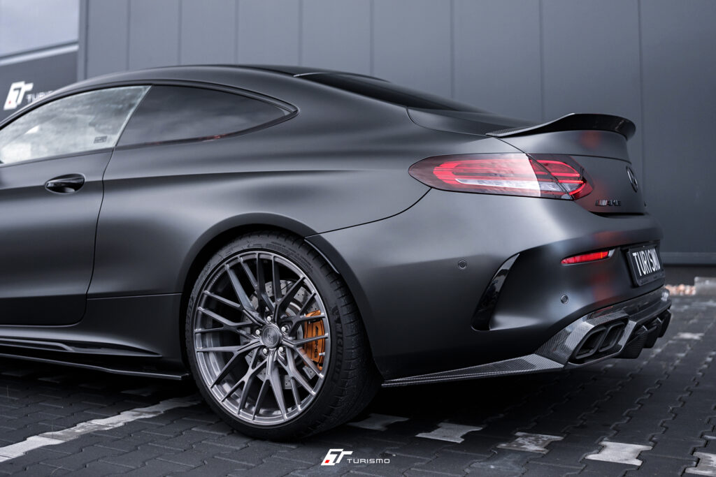 Mercedes-Benz C C205 C63s AMG (TF02) Turismo Forged Wheels - Brushed Deep Black