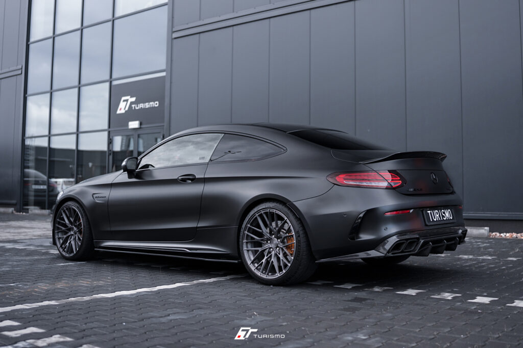 Mercedes-Benz C C205 C63s AMG (TF02) Turismo Forged Wheels - Brushed Deep Black