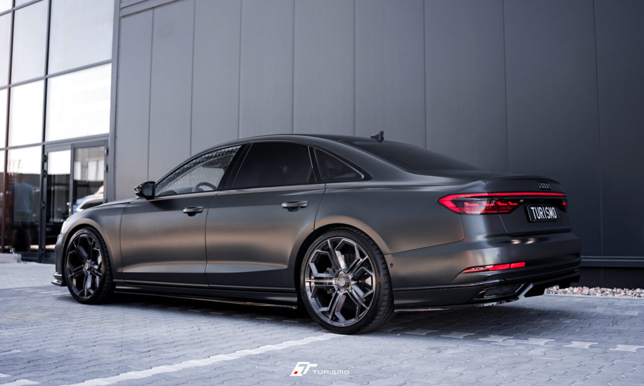 Audi A8 (D5) Turismo Forged Wheels - AV04 Brushed Deep Black